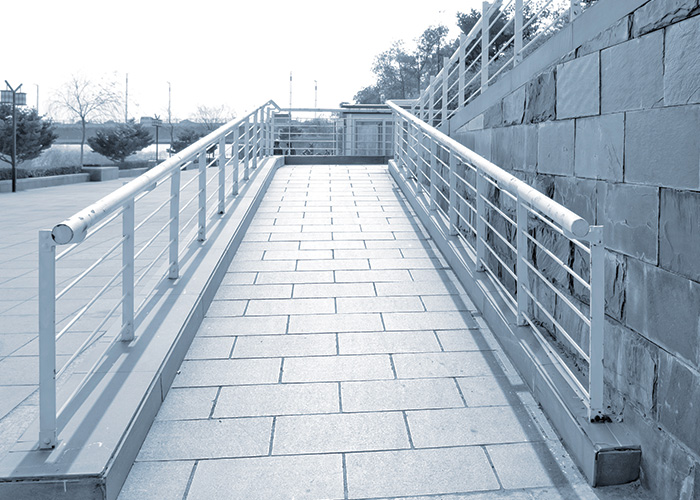 Image of stair ramp